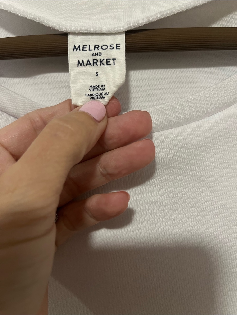 Melrose And Market White Size Small Shift Knee Length Sleeveless Dress - Picture 3 of 4